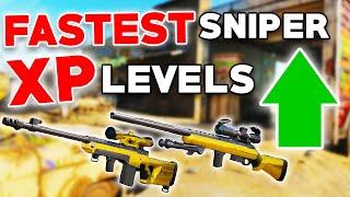 HOW TO LEVEL UP SNIPERS FAST IN COLD WAR! (EASY SNIPER XP)