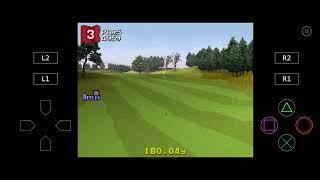 HOT SHOT GOLF 2 PS1 - STROKE PLAY COURSE 1 BALATA HOLE 3 PAR 5