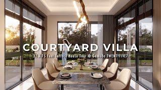 Lush Garden Villa with a Courtyard | 2-Storey Villa Tour | Interior Design