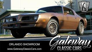 1978 Pontiac Firebird For Sale at Gateway Classic Cars of Orlando Stock#2734