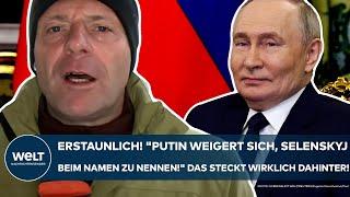 UKRAINE-KRIEG: "Putin weigert sich, Selenskyj beim Namen zu nennen!" Das steckt wirklich dahinter!