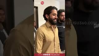 Hero Naga Chaitanya Entry @ Thandel Release Date Press Meet | Sai Pallavi#Telugu360#Telugu360