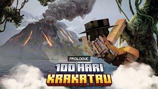 100 Days in Minecraft Mount Krakatoa