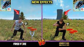 FREE FIRE VS FREE FIRE MAX EFFECTS CHANGES & FULL COMPARISON