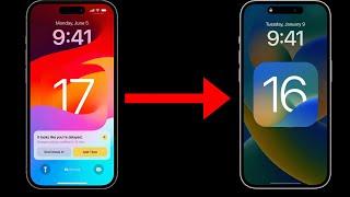 How To Downgrade iOS 17 to iOS 16 Without losing any DATA!
