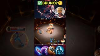 PETRIFY IS THE BEST COUNTER FOR BRUNO - Yin #mobilelegends #mlbb #shorts #short #youtubeshorts