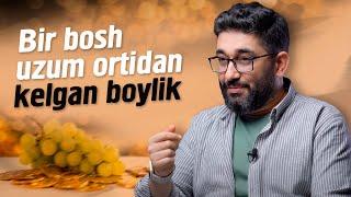 BIR BOSH UZUM ORTIDAN KELGAN BOYLIK | @YOLDAGIODAM #abdukarimmirzayev