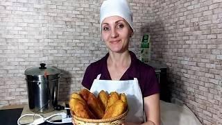 Как сделать жареные пирожки  на закваске / Жареные пирожки рецепт