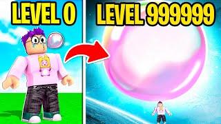 Can We Unlock The MOST EXPENSIVE BUBBLE GUM In ROBLOX BUBBLE GUM SIMULATOR!? (MAX LEVEL!)