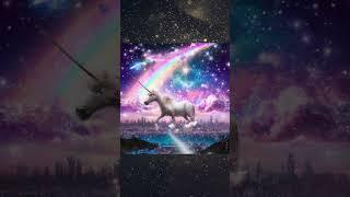 Cosmic Unicorn's Enchanting Voyage #ai #images #serene #peaceful