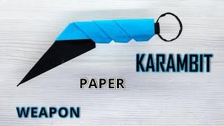 Karambit 2.0 - New Techniques for an Awesome Paper Weapon