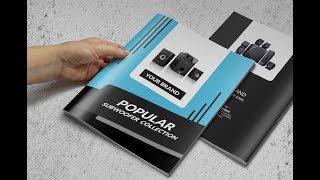 Product Catalog or Brochure Brochure Template | Creative Market