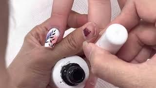 October nail art design for 2022/YouTube Amy Huynh