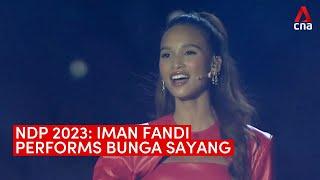 National Day Parade 2023: Iman Fandi performs Bunga Sayang