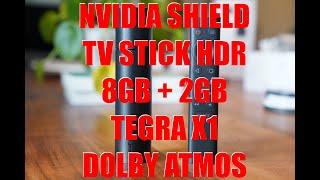 NVidia Shield TV Stick 4K HDR 8GB + 2GB Ram TegraX1 with Dolby Atmos