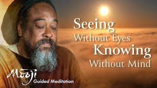 Видеть без глаз, знать без ума — направляемая медитация с Муджи