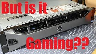 Can my Dell R720 Server Work Well as a Gaming PC?