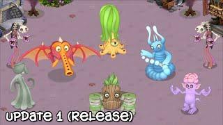 Magical Sanctum Evolution - Update 1-9 Full Songs (My Singing Monsters)