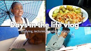 Days in the life of a medical student 🩺‍️| studying, lectures, cooking, tests