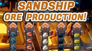 Sandship Crafting Factory - Efficient Micro Factory ORE production! [HD]