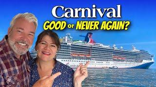 Our FIRST Carnival Cruise Experience - A British Couple Talk Ship!