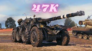 47K Spot Damage with Panhard EBR 105  15.6K & EBR 105  15K & EBR 105  16.6K - World of Tanks #wot