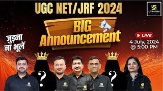 UGC NET June 2024: Big Announcement !! Grand Faculty Launch | Utkarsh UGC NET