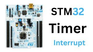 STM32 Timer tutorial using interrupt with HAL code example