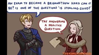 Brigand Exam - [FE3H Comic Dub]