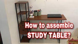 How to assemble Study Table?