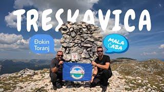 TRESKAVICA | Predivna planina ZATROVANA minama | MALA ĆABA / ĐOKIN TORANJ (2086 m/nv)