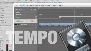 How to change Tempo in Logic Pro 9