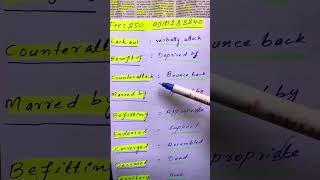 Synonyms | Vocabulary | Usage | Highly Recommended Videos