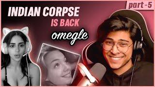 Omegle but I am a girl magnet ( part -5) || Indian boy on omegle || Vishesh Milind || INDIAN CORPSE