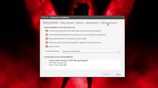 Tip: Install/Enable Hardware Drivers - Ubuntu 13.04