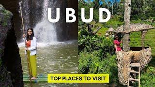 UBUD, BALI Itinerary in 2023 | Top Places to Visit in Ubud | Travel Vlog Indonesia