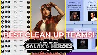 BEST cleanup team for EVERY solo Galactic Legend.