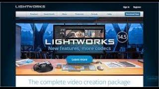 Video editing software (lightworks software, 2020)