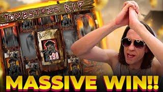 MY MASSIVE WIN ON TOMBSTONE R.I.P FROM NOLIMIT CITY (HUGE WIN) 🪦