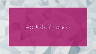 Rodolfo Franco - appearance