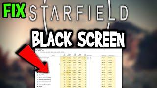 Starfield – How to Fix Black Screen & Stuck on Loading Screen