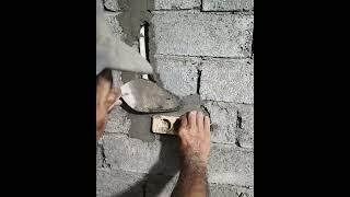 Plastering electrical pipe