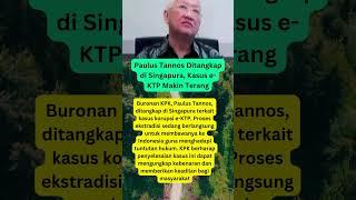 Paulus Tannos Ditangkap di Singapura, Kasus e-KTP Makin Terang