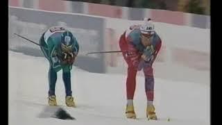 Лыжные гонки. Чемпионат мира 1997. Тронхейм. Эстафета 4х10. Мужчины