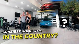 we toured the nicest home gym IN LAS VEGAS!!!