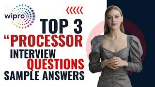 Wipro hiring team 3 interview questions with answer for for Processor Role