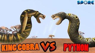 King Cobra vs Python| Beast Face-off [S3E10] | SPORE