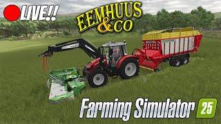  LIVE | Eem BLAFFM | Eemhuus en Co #farmingsimulator25 #fs25