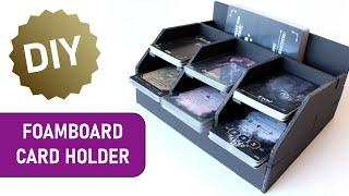 DIY Foamboard Card Holder (Beginner-friendly)