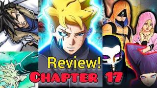 BORUTO TWO BLUE VORTEX CHAPTER 17 REVIEW  BORUTO & TEAM 7 VS Shinju epic fight#boruto